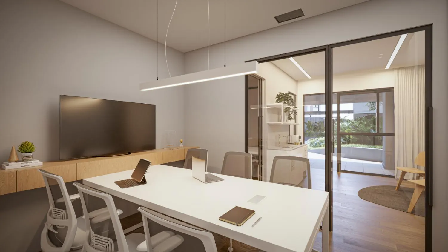 Coworking do D/Vert Residence Club, Beira-Mar de São José