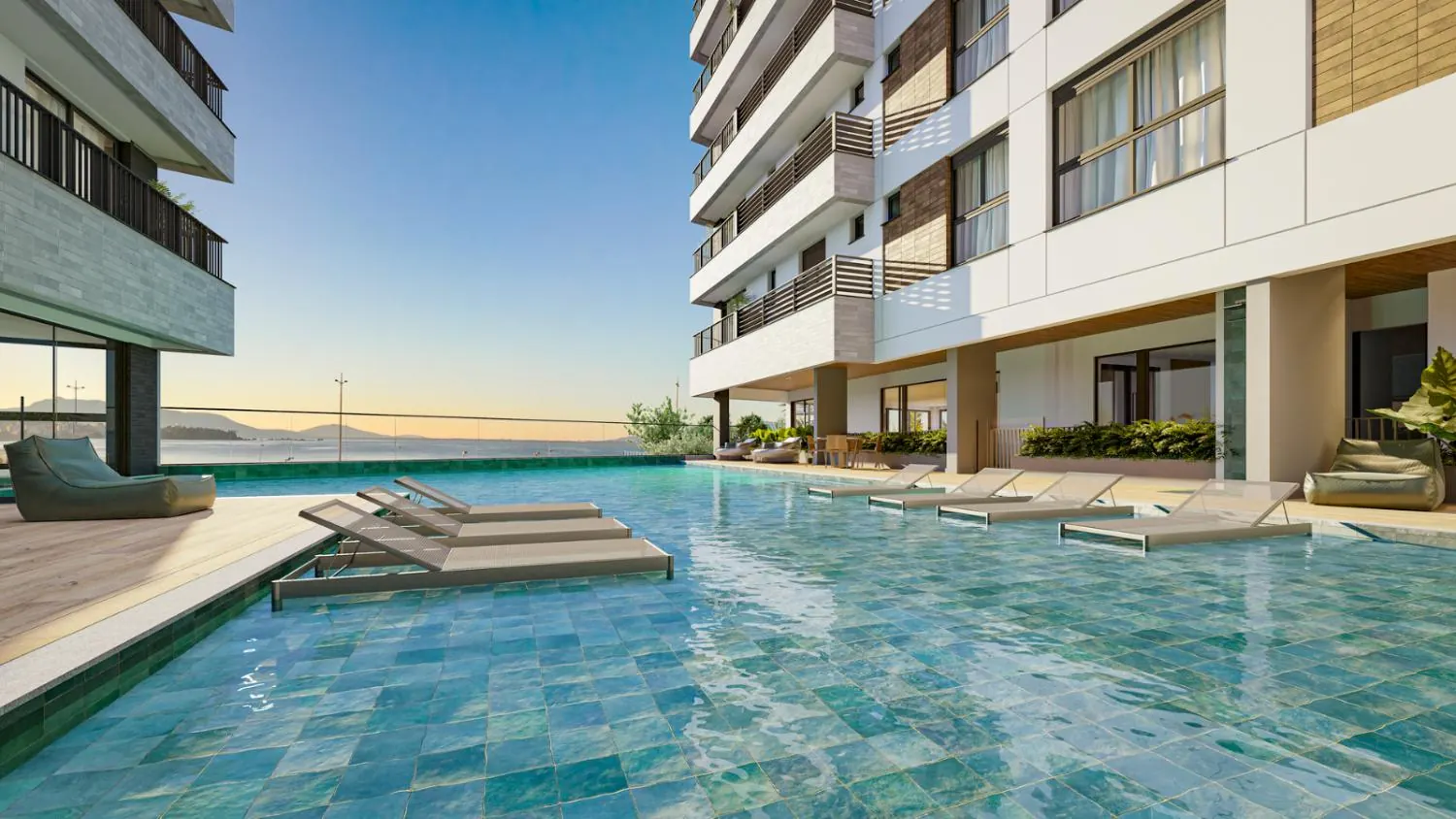 Prainha do D/Vert Residence Club, Beira-Mar de São José